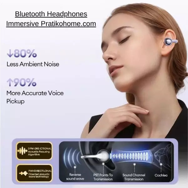 Pratikohome.com - UK | Bluetooth Headphones Immersive 392