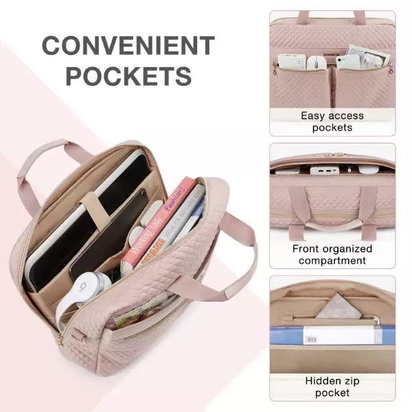 Soulder Bag for Women Pink 4