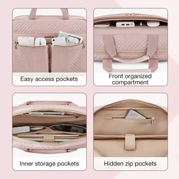 Soulder Bag for Women Pink 5